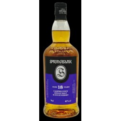 Springbank 18 ans, 46°
